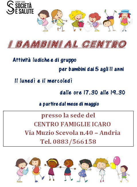 BAMBINI AL CENTRO